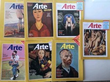 lotto 7 Riviste ARTE Anni '90