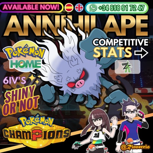 Annihilape 6ivs perfette - annihilape,
