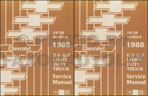 1988 camion negozio manuale - camion,