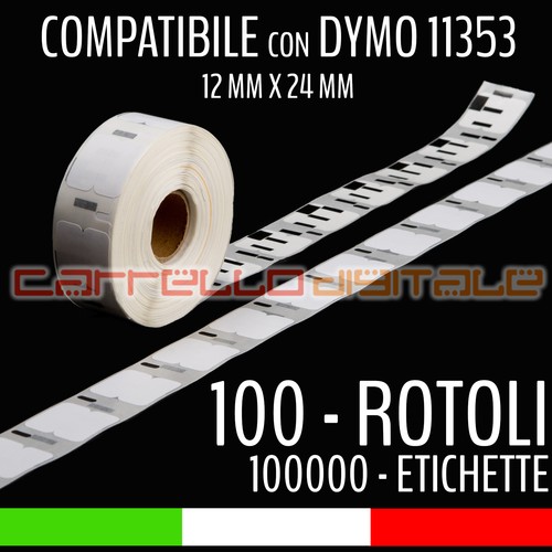 100 rotoli etichette - rotoli,