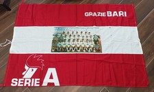 BANDIERA FLAG VINTAGE 1989 ORIGINALE 150X100 BARI FOOTBALL PROMOZIONE IN SERIE A