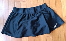 Nike Donna Vittoria Court Tennis Gonna Pantaloncini Sotto Dri-fit Neri 