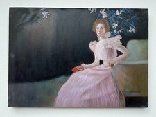 Dipinto olio su tela Gustav