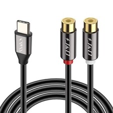 Cavo RCA USB C a 2 RCA, Cavo