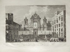 Copper engraving 1780 approx