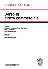Corso diritto commerciale - corso, di