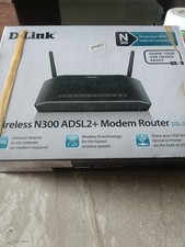 modem -router D-LINK WIRELESS N 300 ADSL 2 dsl 2750B
