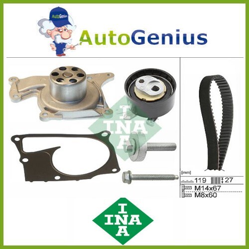 Kit distribuzione pompa - distribuzione,