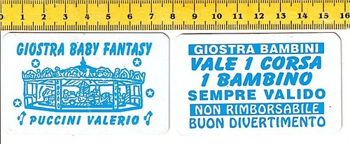Giostra baby fantasy - giostra,