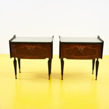 coppia di comodini anni 50 con