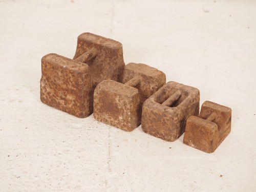 Set vintage cast iron - ,