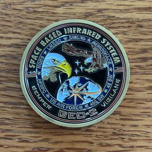 Sbirs geo challenge coin - sbirs,