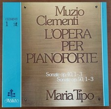 MUZIO CLEMENTI - L'OPERA PER