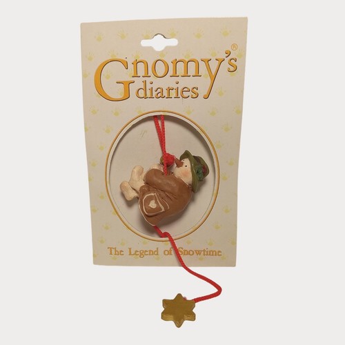Diari gnomi vintage ornamento