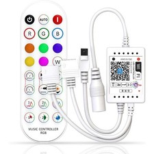 Controller Musicale WiFi RGB per Striscia LED Luce + Telecomando Infrarossi 243316
