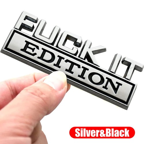 Fuck edition logo - 3d,