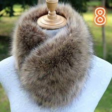 Sciarpa scialle pelliccia di