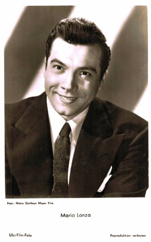 Mario lanza cartolina - mario, *