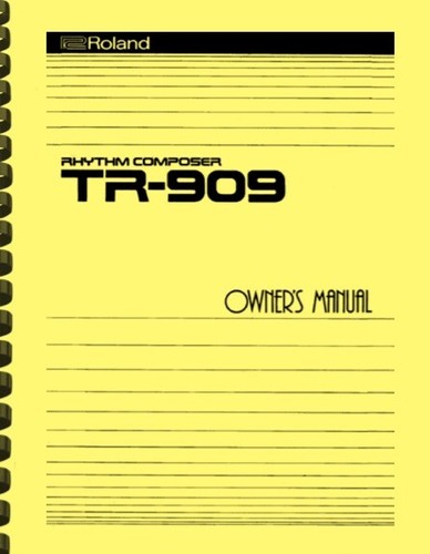 Roland 909 rhythm - roland, composer