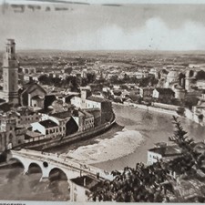 VERONA PANORAMA VIAGGIATA 1937
