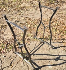 Antico set di 2 gambe da