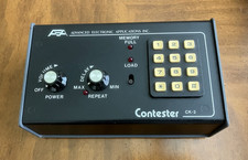 AEA "CONTESTER" CK-2 CHIAVE ELETTRONICA CODICE MORSE con MANUALE - RADIOAMATORE - BELLA!