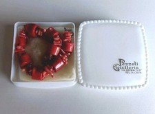 Bracciale donna corallo rosso