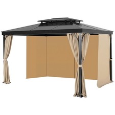 Gazebo Privacy Curtain 10' x