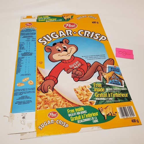Scatola cereali croccanti