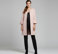 ZARA woman ligth pink coat