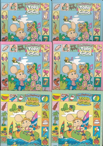 Quaderni topo gigio - gigio, anni