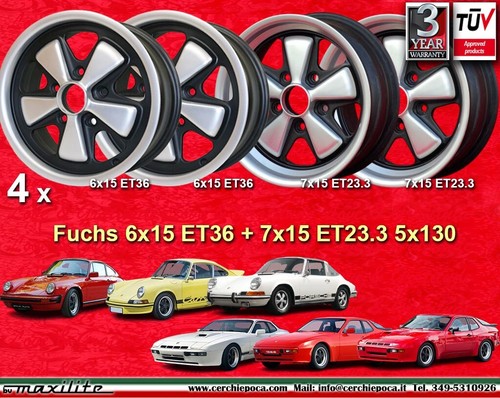 Cerchi fuchs porsche - fuchs, sc