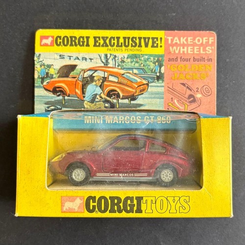 Vintage corgi toys - corgi, marcos