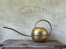 Antico annaffiatoio vintage metà secolo ottone arredamento moderno Bauhaus antico FUNZIONA!