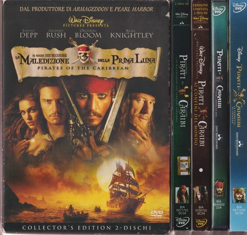 Pirati dei caraibi - pirati, collezione
