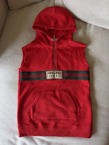 Gucci gilet rosso senza - gucci,
