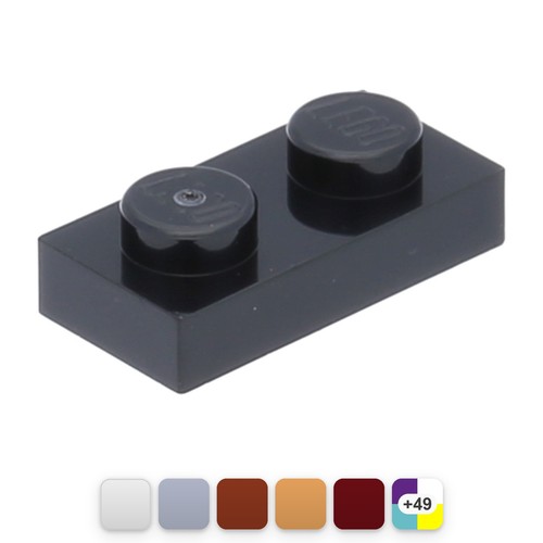 20x piastra lego 1x2 - piastra,