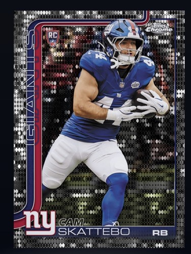 2025 topps nfl - topps, chrome