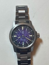 Orologio ZELOS AURORA FIELD 38MM TI 'HAMMERED NEBULA' 