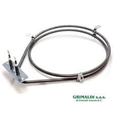 RESISTENZA CIRCOLARE 2500W 230V PER FORNO VENTILATO ARISTON INDESIT C00023884