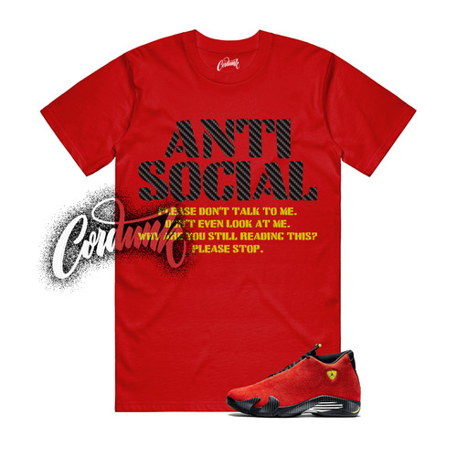 Shirt rossa nera gialla - 14,