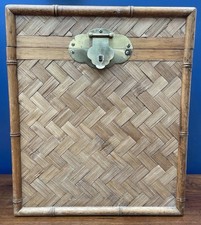 Vintage Rattan Bambù Boho Box