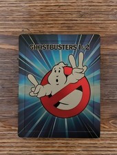 BLU RAY GHOSTBUSTERS 1 e 2 Steelbook 2 Dischi