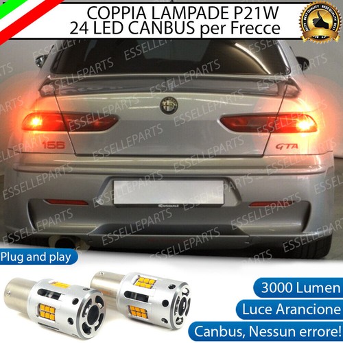 Coppia lampade p21w led alfa - p21w,