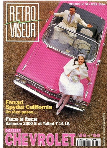 Retroviseur chevrolet 1958 - 92,