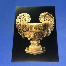 GRANDE VASO IN ALABASTRO AGATA VOLTERRA - CARTOLINA - A COLORI