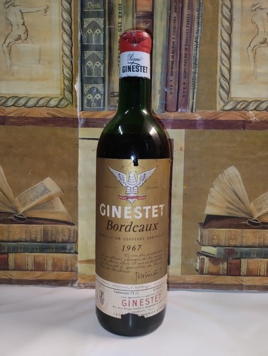 Vino 1967 bordeaux ginestet - 1967,