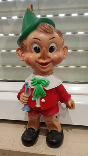 Pupazzo pinocchio ledra - pinocchio,