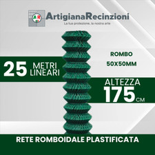 Rete Romboidale Plastificata