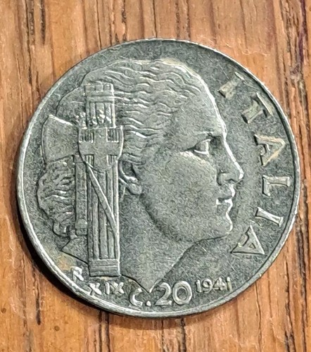 1941 italy centesimi - 1941, 20